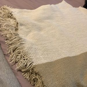 Mark & Graham Color block Throw Blanket / Shawl